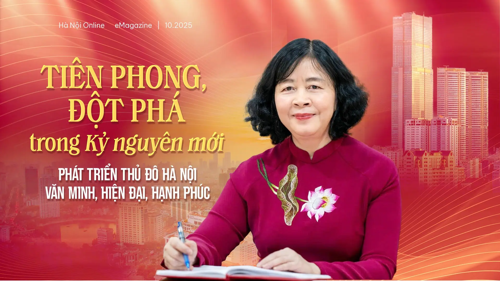 Tiên phong, đột phá trong kỷ nguyên mới, phát triển Thủ đô Hà Nội văn minh, hiện đại, hạnh phúc